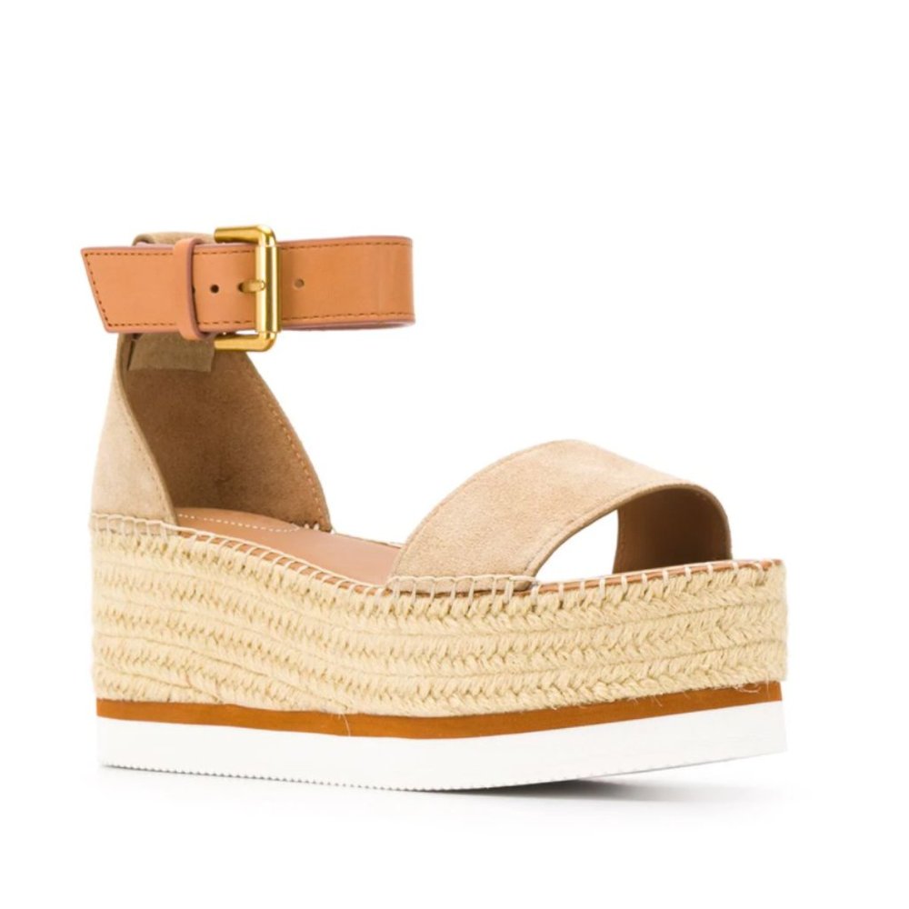 See by Chloé Glyn Tan Platform Sandals